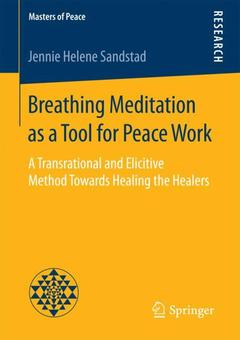 Couverture de l’ouvrage Breathing Meditation as a Tool for Peace Work