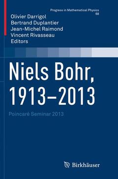 Couverture de l’ouvrage Niels Bohr, 1913-2013