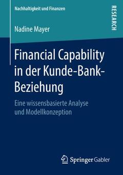Couverture de l’ouvrage Financial Capability in der Kunde-Bank-Beziehung