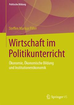 Cover of the book Wirtschaft im Politikunterricht