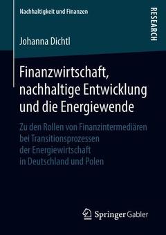 Cover of the book Finanzwirtschaft, nachhaltige Entwicklung und die Energiewende