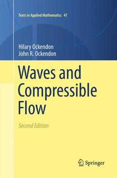 Couverture de l’ouvrage Waves and Compressible Flow