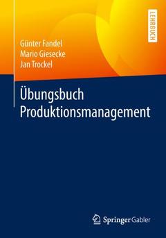 Cover of the book Übungsbuch Produktionsmanagement
