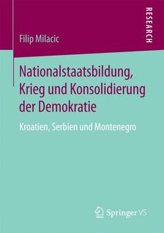 Couverture de l’ouvrage Nationalstaatsbildung, Krieg und Konsolidierung der Demokratie