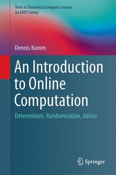 Couverture de l’ouvrage An Introduction to Online Computation