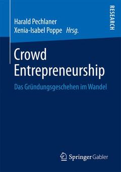 Couverture de l’ouvrage Crowd Entrepreneurship