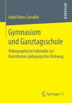 Couverture de l’ouvrage Gymnasium und Ganztagsschule