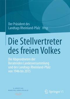 Couverture de l’ouvrage Die Stellvertreter des freien Volkes