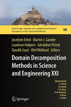 Couverture de l’ouvrage Domain Decomposition Methods in Science and Engineering XXI