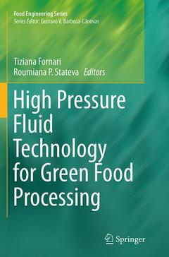 Couverture de l’ouvrage High Pressure Fluid Technology for Green Food Processing