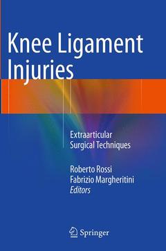 Couverture de l’ouvrage Knee Ligament Injuries