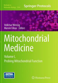Couverture de l’ouvrage Mitochondrial Medicine