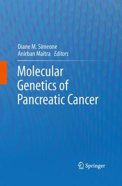Couverture de l’ouvrage Molecular Genetics of Pancreatic Cancer