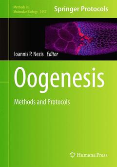Cover of the book Oogenesis