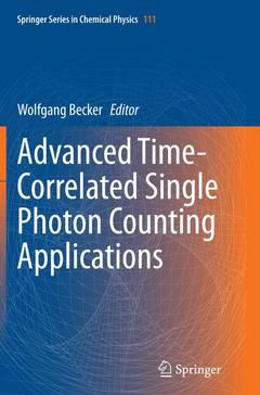 Couverture de l’ouvrage Advanced Time-Correlated Single Photon Counting Applications
