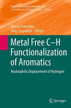 Couverture de l’ouvrage Metal Free C-H Functionalization of Aromatics