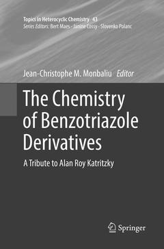 Couverture de l’ouvrage The Chemistry of Benzotriazole Derivatives