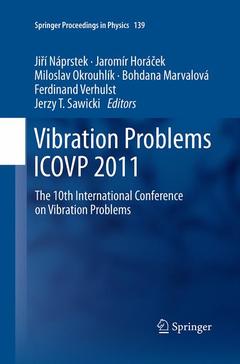 Couverture de l’ouvrage Vibration Problems ICOVP 2011