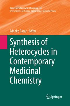 Cover of the book Synthesis of Heterocycles in Contemporary Medicinal Chemistry