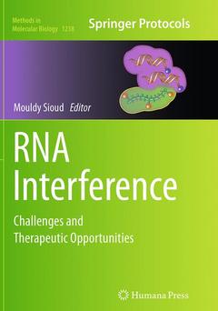 Couverture de l’ouvrage RNA Interference