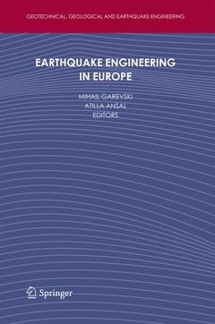 Cover of the book Earthquake Engineering in Europe