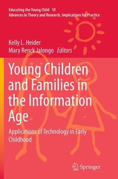 Couverture de l’ouvrage Young Children and Families in the Information Age