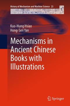 Couverture de l’ouvrage Mechanisms in Ancient Chinese Books with Illustrations