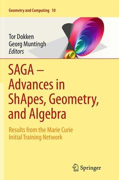 Couverture de l’ouvrage SAGA – Advances in ShApes, Geometry, and Algebra