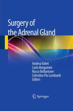 Couverture de l’ouvrage Surgery of the Adrenal Gland