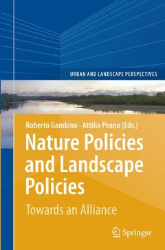 Couverture de l’ouvrage Nature Policies and Landscape Policies