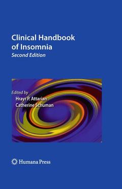 Couverture de l’ouvrage Clinical Handbook of Insomnia