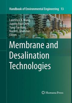 Couverture de l’ouvrage Membrane and Desalination Technologies