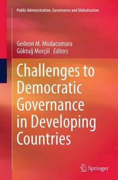 Couverture de l’ouvrage Challenges to Democratic Governance in Developing Countries