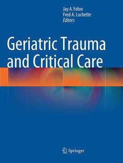 Couverture de l’ouvrage Geriatric Trauma and Critical Care