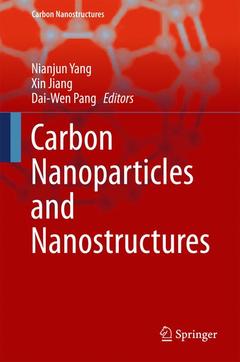 Couverture de l’ouvrage Carbon Nanoparticles and Nanostructures