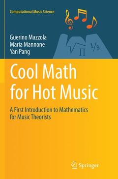 Couverture de l’ouvrage Cool Math for Hot Music