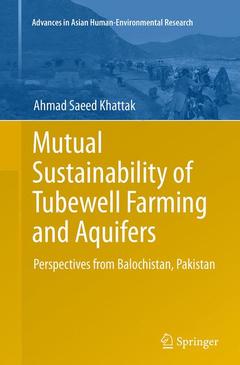 Couverture de l’ouvrage Mutual Sustainability of Tubewell Farming and Aquifers