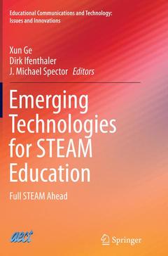 Couverture de l’ouvrage Emerging Technologies for STEAM Education