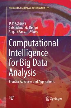 Cover of the book Computational Intelligence for Big Data Analysis