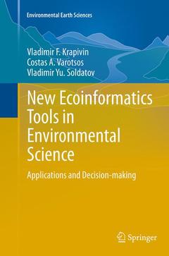 Couverture de l’ouvrage New Ecoinformatics Tools in Environmental Science