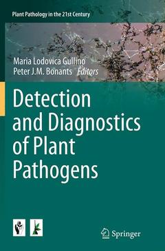 Couverture de l’ouvrage Detection and Diagnostics of Plant Pathogens