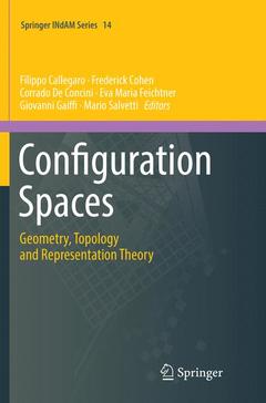 Couverture de l’ouvrage Configuration Spaces