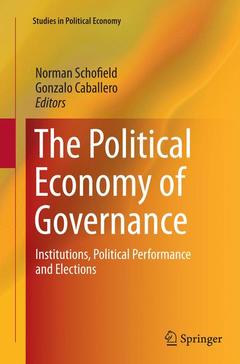Couverture de l’ouvrage The Political Economy of Governance