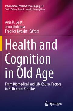 Couverture de l’ouvrage Health and Cognition in Old Age