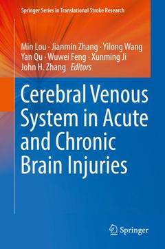 Couverture de l’ouvrage Cerebral Venous System in Acute and Chronic Brain Injuries