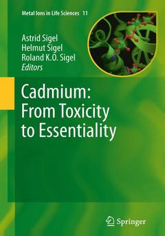 Couverture de l’ouvrage Cadmium: From Toxicity to Essentiality