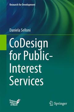 Couverture de l’ouvrage CoDesign for Public-Interest Services