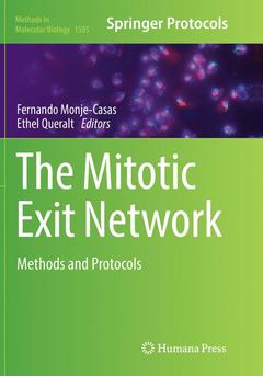 Couverture de l’ouvrage The Mitotic Exit Network