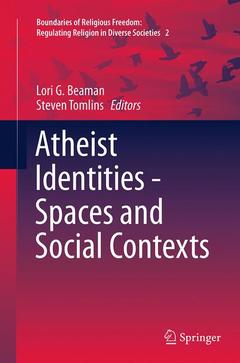 Couverture de l’ouvrage Atheist Identities - Spaces and Social Contexts