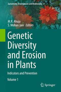 Couverture de l’ouvrage Genetic Diversity and Erosion in Plants